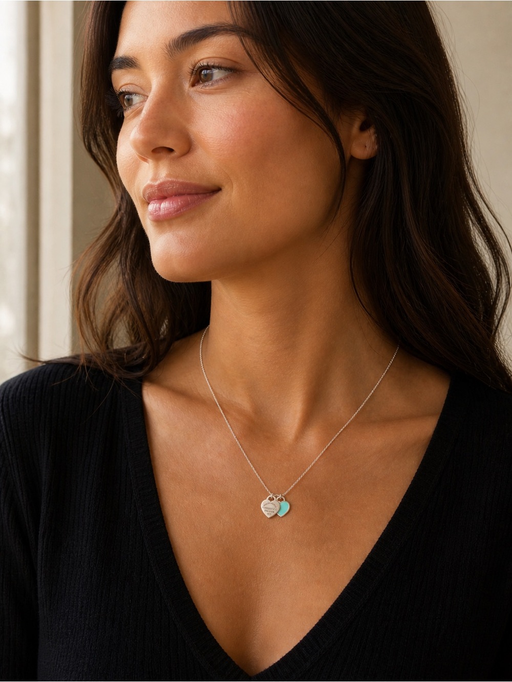 Tiffany & Co. Return to Tiffany’s Double Heart necklace